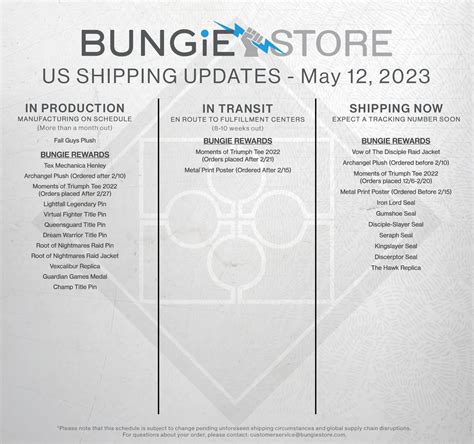 bungie shop